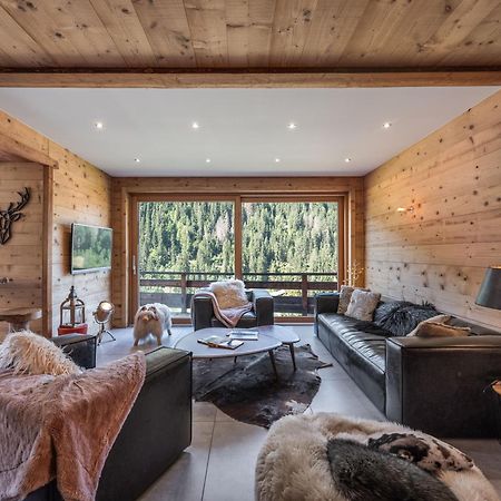 Chalet 1100 - Bo Immobilier Chatel - A Mi-Chemin Du Centre Et Du Linga - Jacuzzi Sauna Et Cheminee 外观 照片