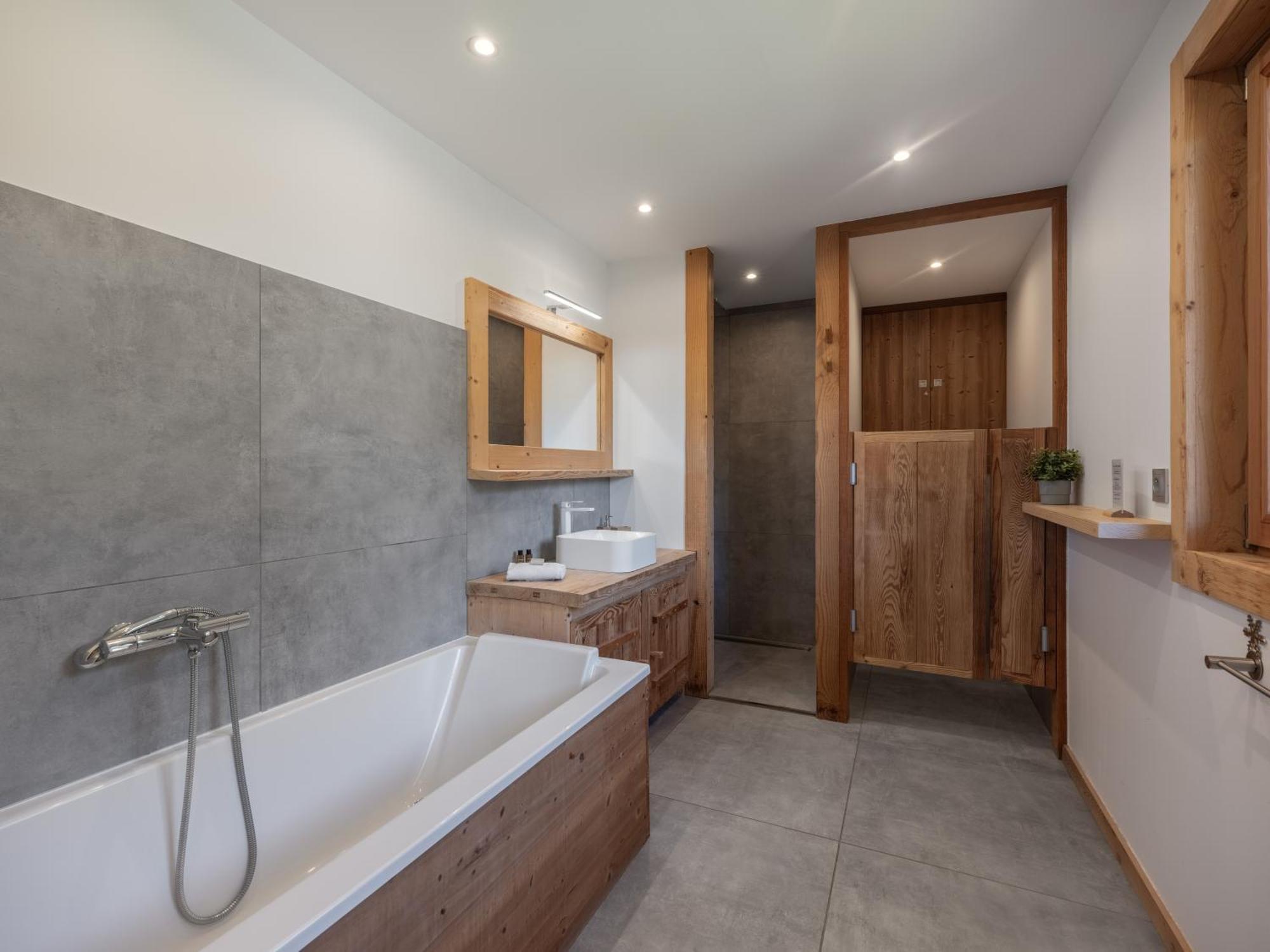 Chalet 1100 - Bo Immobilier Chatel - A Mi-Chemin Du Centre Et Du Linga - Jacuzzi Sauna Et Cheminee 外观 照片