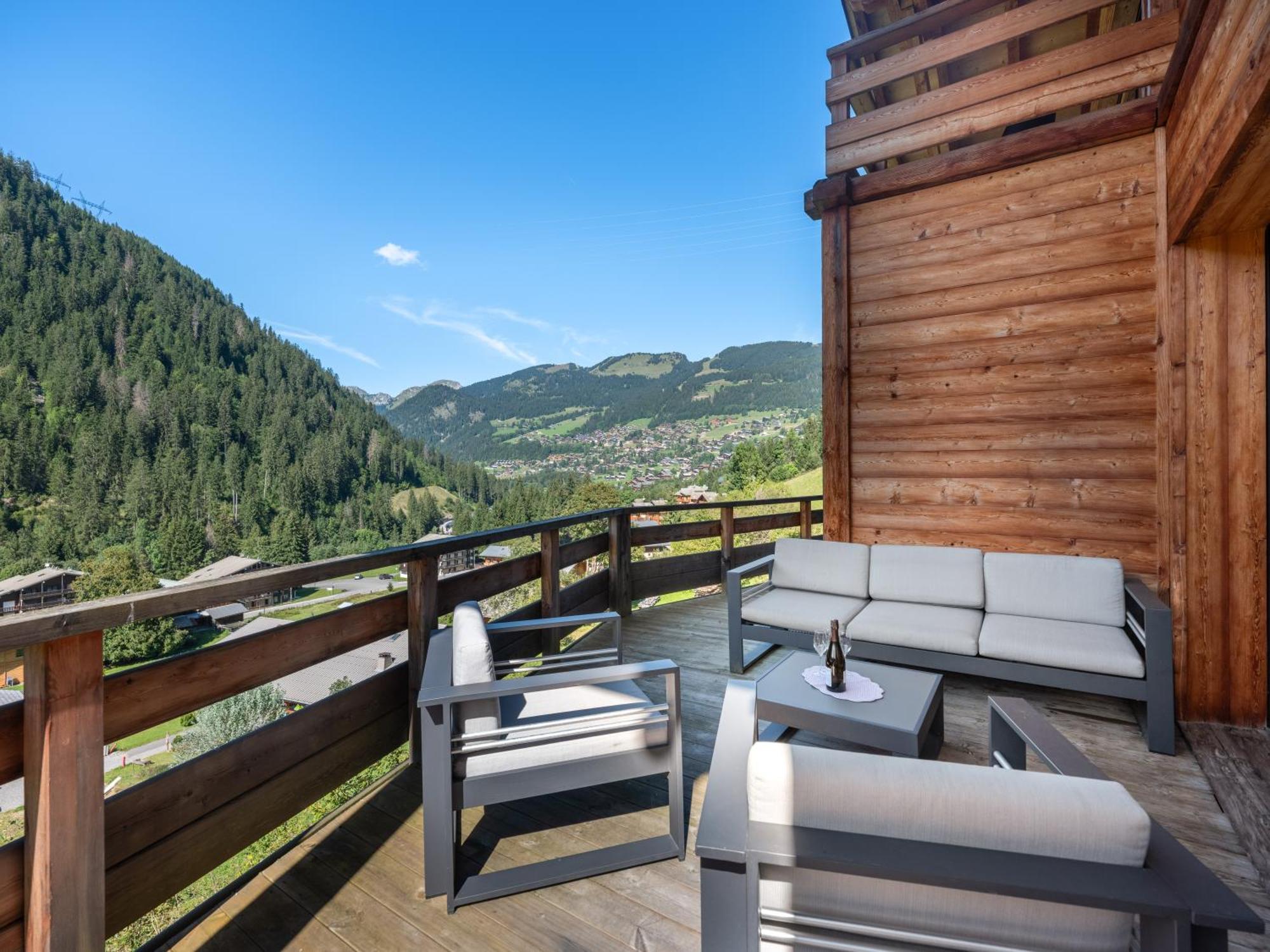 Chalet 1100 - Bo Immobilier Chatel - A Mi-Chemin Du Centre Et Du Linga - Jacuzzi Sauna Et Cheminee 外观 照片