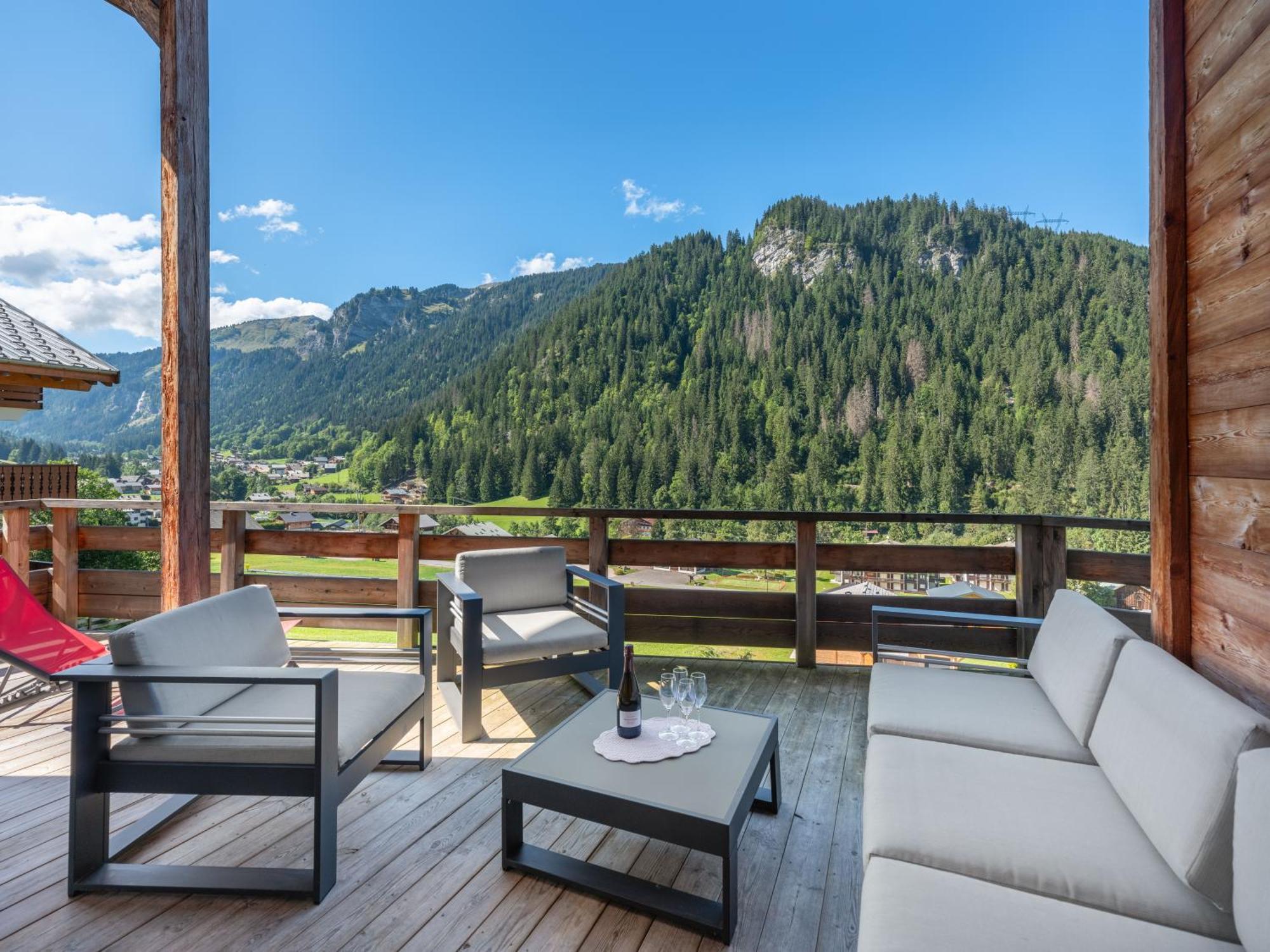 Chalet 1100 - Bo Immobilier Chatel - A Mi-Chemin Du Centre Et Du Linga - Jacuzzi Sauna Et Cheminee 外观 照片