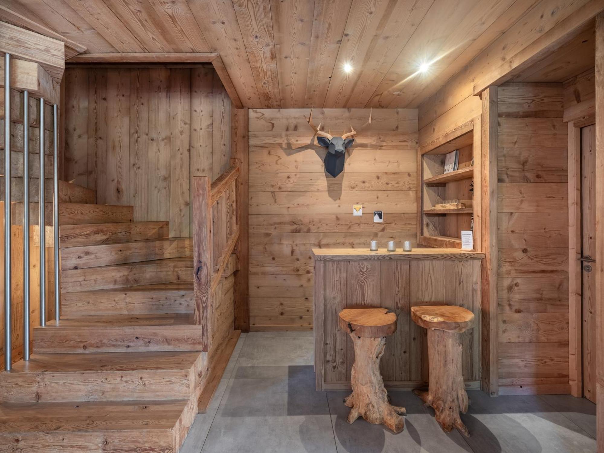 Chalet 1100 - Bo Immobilier Chatel - A Mi-Chemin Du Centre Et Du Linga - Jacuzzi Sauna Et Cheminee 外观 照片